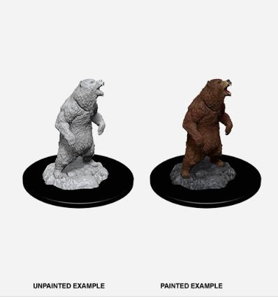 Pathfinder Battles Unpainted Minis - Grizzly