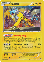 Raikou - 55/162 - Cosmos Holo Promo