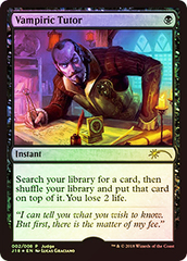 Vampiric Tutor (J18) - Foil