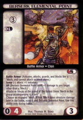 Berserk Elemental Point