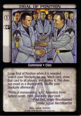 Trial of Position - U