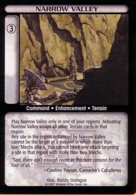 Narrow Valley