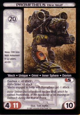 Prometheus (Dire Wolf)