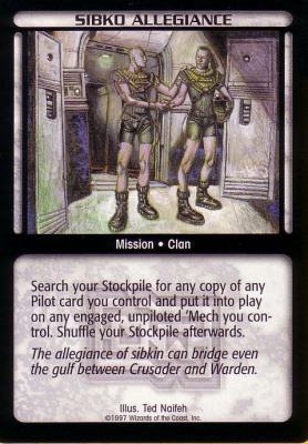 Sibko Allegiance - R