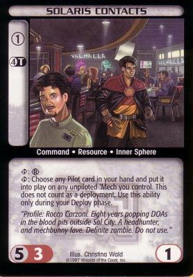 Solaris Contacts