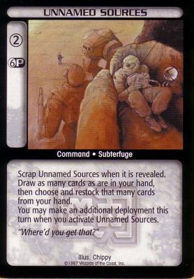 Unnamed Sources