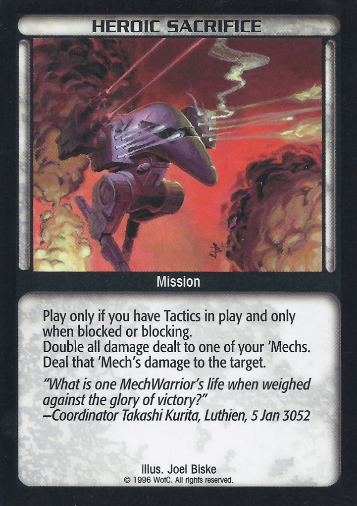 Heroic Sacrifice