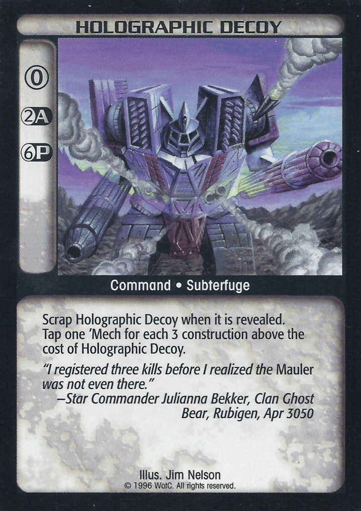 Holographic Decoy