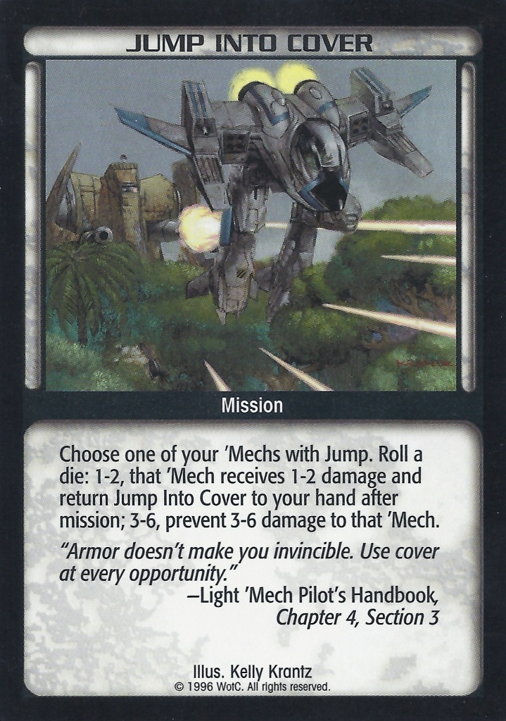 Jump into Cover