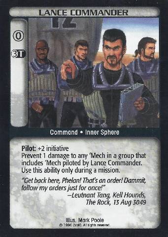 Lance Commander - U