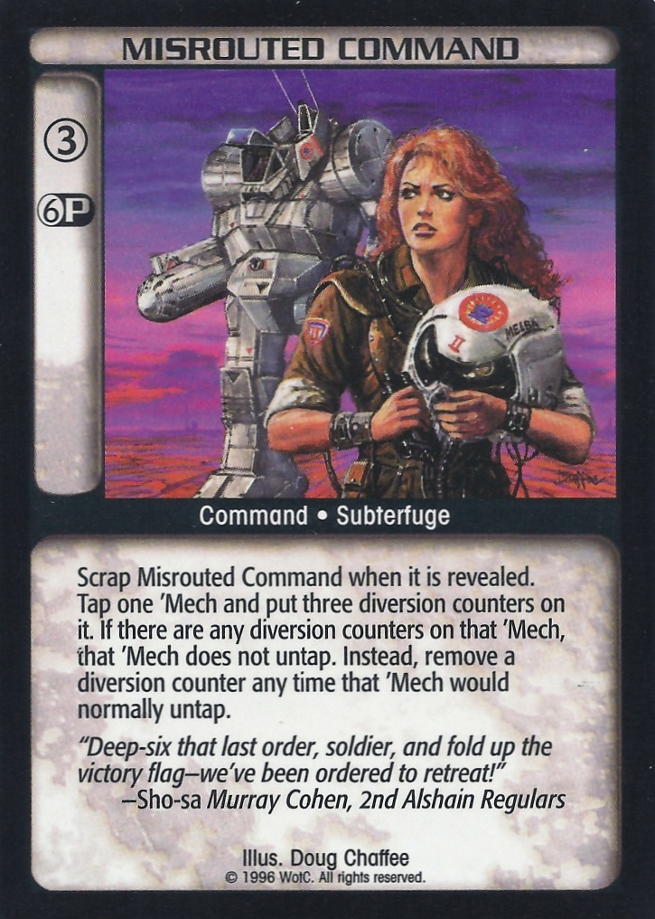 Misrouted Command