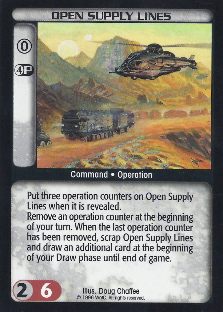 Open Supply Lines