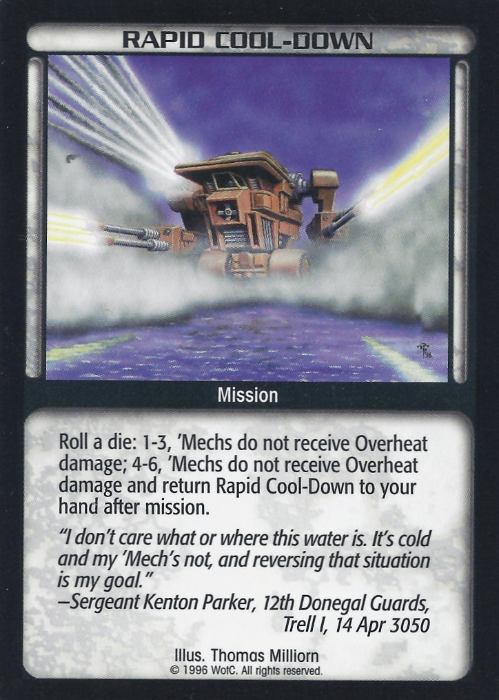 Rapid Cool-Down