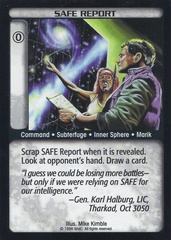 SAFE Report - R