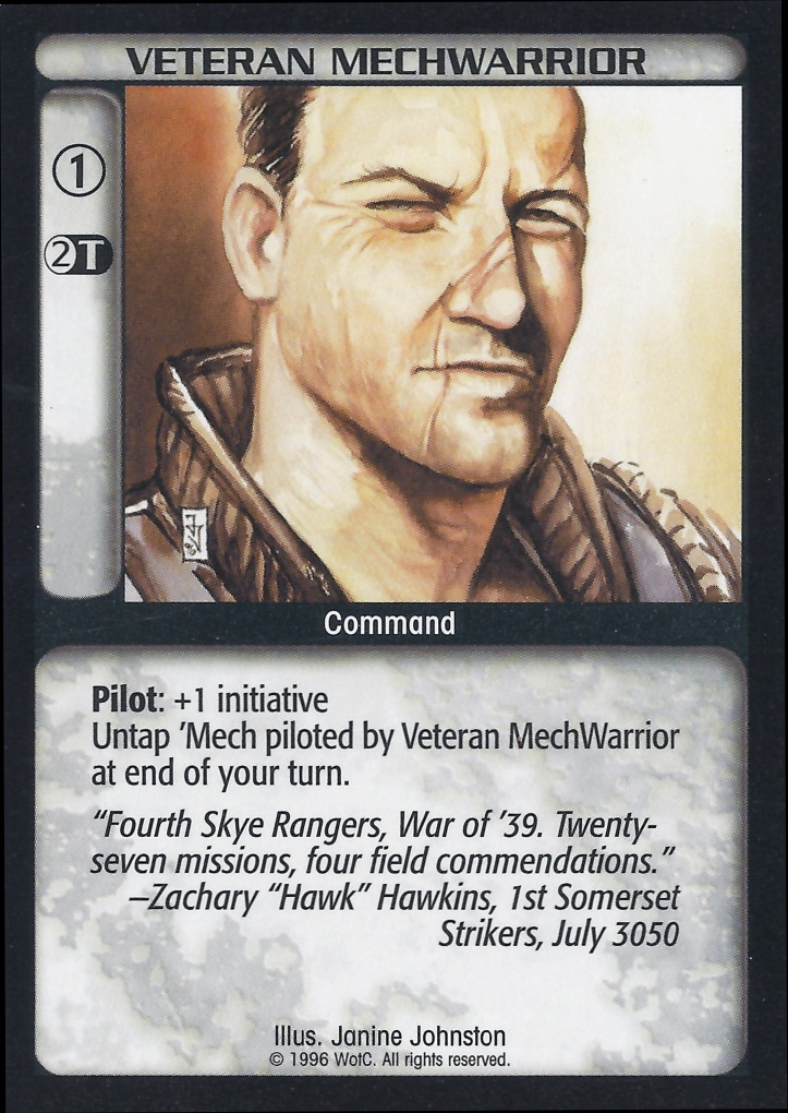 Veteran MechWarrior