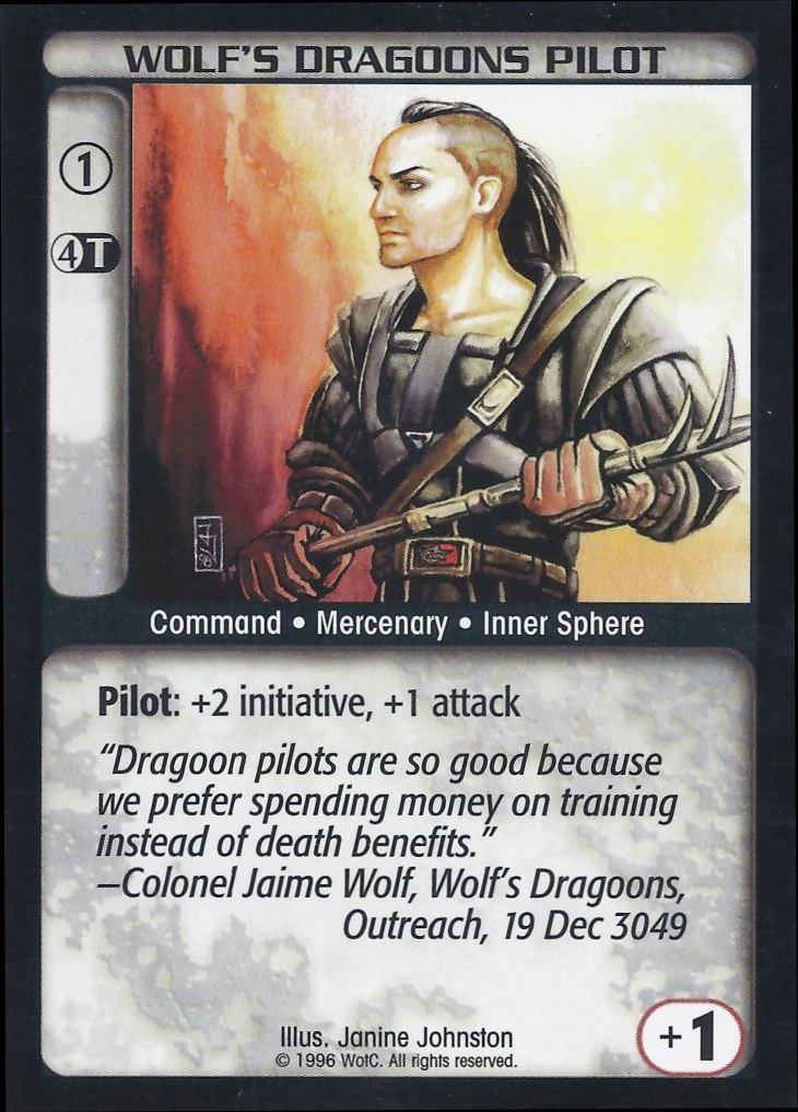 Wolfs Dragoons Pilot