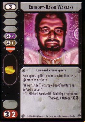 Entropy-Based Warfare