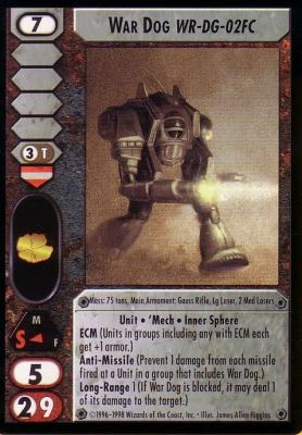 War Dog (WR-DG-02FC)