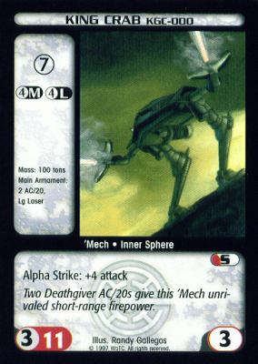 King Crab KGC-000 - R
