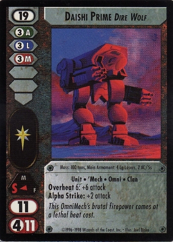 Daishi Prime (Dire Wolf) - R