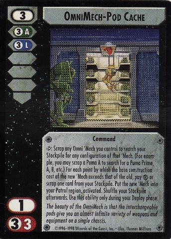 OmniMech-Pod Cache - U
