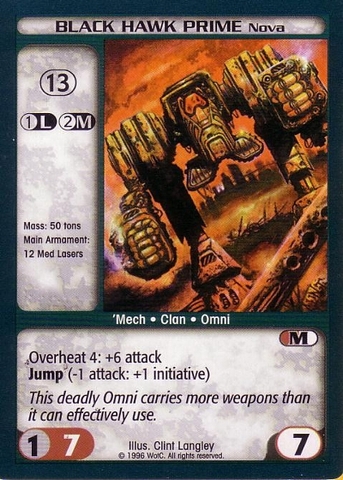 Black Hawk Prime Nova - C