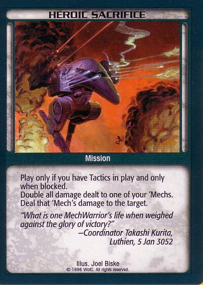 Heroic Sacrifice