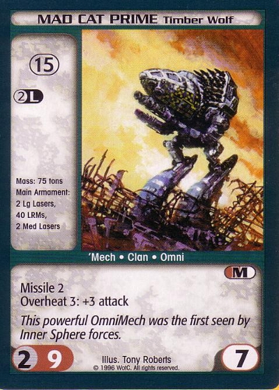 Mad Cat Prime Timber Wolf