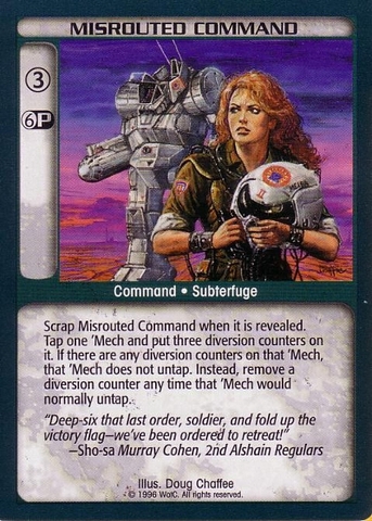 Misrouted Command - C