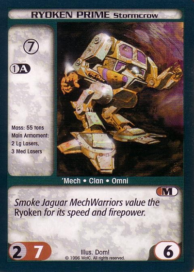 Ryoken Prime Storm Crow