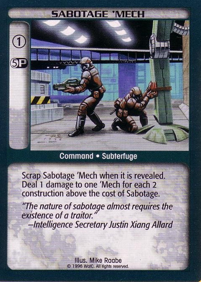 Sabotage Mech