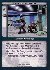 Sabotage 'Mech - C