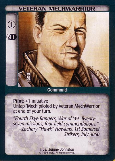 Veteran MechWarrior