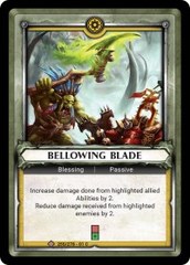Bellowing Blade (Unclaimed) - Foil
