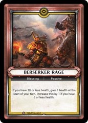 Berserker Rage (Unclaimed) - Foil
