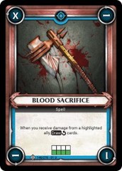 Blood Sacrifice (Unclaimed) - Foil