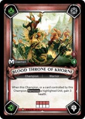 Blood Throne of Khorne (Claimed) - Foil