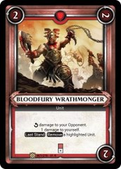 Bloodfury Wrathmonger (Unclaimed) - Foil