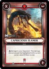 Capricious Flamer (Unclaimed) - Foil