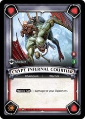 Crypt Infernal Courtier (Unclaimed) - Foil