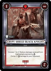 Crypt Shield Black Knight (Unclaimed) - Foil