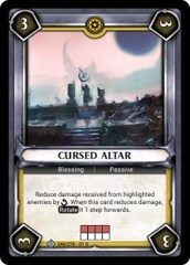 Cursed Altar (Unclaimed) - Foil