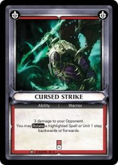 Cursed Strike (Unclaimed) - Foil