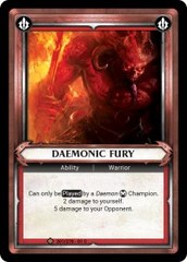 Daemonic Fury (Unclaimed) - Foil