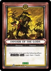 Favour of the Gods (Unclaimed) - Foil