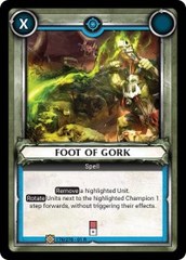 Foot of Gork (Unclaimed) - Foil