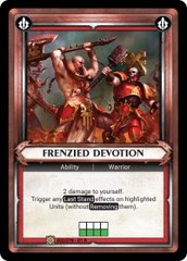 Frenzied Devotion (Claimed) - Foil