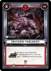 Frenzied Vargheist (Claimed) - Foil