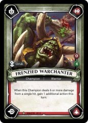 Frenzied Warchanter (Unclaimed) - Foil