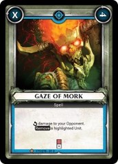 Gaze of Mork (Unclaimed) - Foil